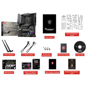 Placa base de juegos usada, MSI MAG B560, TOMAHAWK, WIFI, con enchufe LGA 1200, compatible con <span class=keywords><strong>11th</strong></span> Gen <span class=keywords><strong>i5</strong></span> 11400 11500 <span class=keywords><strong>11600KF</strong></span> - Product Image 6