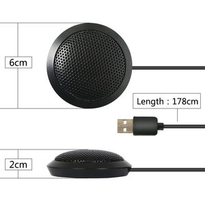 Micrófono de Condensador Profesional OEM Q3 para Sala de Conferencias, USB con Cable, Omnidireccional, Cancelación de Ruido, para Enseñanza y Computadora - Product Image 2