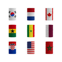 Haute qualité respirant et confortable personnalisé National tricot coton masque cou Bandanas visage voile