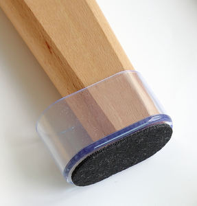 Protections de pieds de chaise ovales, carrées et rectangulaires AllPro Wholesale, coussinets de protection de sol, antidérapants, anti-rayures, protège-pieds de meubles - Product Image 2