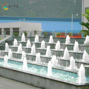Fontaine moderne pour aménagement paysager de jardin, bassin <span class=keywords><strong>d</strong></span>'<span class=keywords><strong>eau</strong></span> avec jets éclairés par LED pour la <span class=keywords><strong>d</strong></span>écoration de cour - Product Image 2