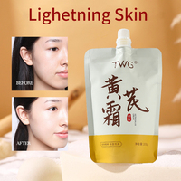 TWG krim wajah penghilang bekas jerawat, Krim Wajah & Losion pencerah kulit pencerah wajah Salon kecantikan Astragalus pemutih wajah