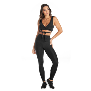 Leggings a vita alta Black Dream - Product Image 2
