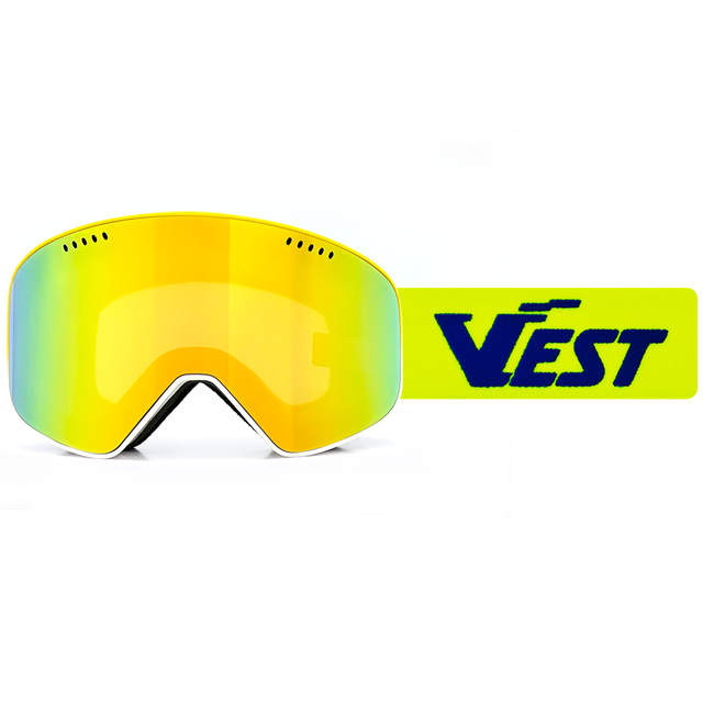 Side-clip Locking System Magnetic Anti Fog Lens Snow Ski Goggles Over the Glasses Custom Brand Logo Snowboard Goggle