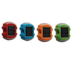 Panneaux de signalisation routière solaires à LED clignotants en aluminium 3LED 6LED, yeux de chat, pour avertissement de circulation, prix promotionnel - Product Image 2