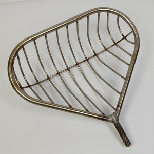 Rastrello per conchiglie resistente con rivestimento in polvere nera, manico in acciaio inossidabile, tipo <span class=keywords><strong>a</strong></span> cestello per la raccolta di molluschi - Product Image 6