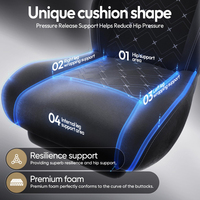 Chaise de jeu ergonomique avec réglage en hauteur, appui-tête en mousse moulée haute densité, soutien lombaire, tissu respirant, logo personnalisé, couleur au choix