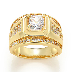 Anello da Donna con Taglio Quadrato in Zirconia Cubica, Stile Fidanzamento, Gioiello di Moda per Matrimonio - Product Image 5