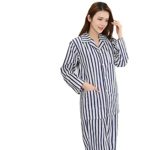 Vêtements d'hôpital en coton en gros, blouses de patient <span class=keywords><strong>homme</strong></span> et femme à manches longues, blouses d'allaitement à manches courtes, pyjamas - Product Image 2