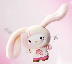 Mẫu mới 100% chính hãng 4 cái/hộp Miniso Sanrio <span class=keywords><strong>Hello</strong></span> <span class=keywords><strong>Kitty</strong></span> Pop Star Series Hộp quà bí mật Đồ chơi thú bông vinyl dễ thương Mặt dây chuyền đồ chơi - Product Image 5
