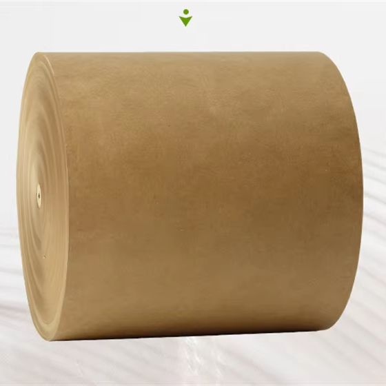 Kraft Paper Packaging Printing Handbag Paper Box Wood Pulp Base Paper Can Be Cut 200g Kraft Cardboard