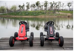 Đồ Chơi Đua Xe Cho Trẻ Em Lốp Khí Nén Và Trơn Bánh Lái Xe Đạp Bốn Bánh Xe Đạp Go Kart - Product Image 6