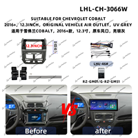 Cadre d'autoradio pour voiture, panneau stéréo audio pour GM CHEVROLET COBALT 2016+, kit GPS de tableau de bord, cadre d'autoradio Android, fabriqué en Chine