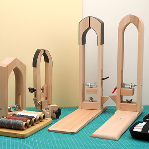 Pince poney couture en cuir pince <span class=keywords><strong>de</strong></span> cheval <span class=keywords><strong>de</strong></span> bureau en bois pour <span class=keywords><strong>maroquinerie</strong></span> couture outil <span class=keywords><strong>de</strong></span> bricolage fourniture d'atelier professionnel - Product Image 2