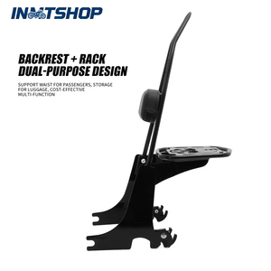 Support de dossier de moto en acier inoxydable noir INMT - Vente en gros d'usine - Pour Davidson Sportster <span class=keywords><strong>1200</strong></span> 883 <span class=keywords><strong>1200</strong></span> <span class=keywords><strong>SuperLow</strong></span> 100% - Product Image 3