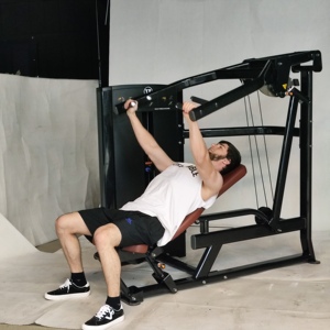 Macchina Multifunzione per Pressa Spalle, Attrezzatura da Palestra Domestica, Panca Regolabile per Allenamento Forza <span class=keywords><strong>Petto</strong></span>, Braccia e Schiena - Product Image 4