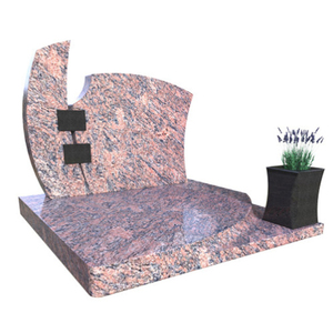 Conception Cimetière Croix Pierre Naturelle Granit Pierre Tombale Monument Pierre Tombale Mémorial Pierre Gravale Funerar - Product Image 2