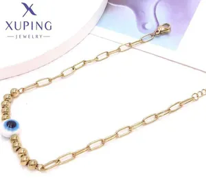 B-240 Xuping đồ trang sức thời trang vòng đeo tay Hot Bán Chất lượng cao 14k vàng màu thép không gỉ Vòng đeo tay cho người phụ nữ cho món quà