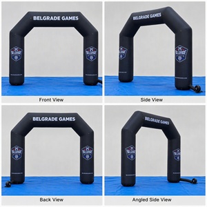 Arco Inflable Multicolor de PVC Impermeable y Duradero de Alta Calidad, Impreso por Transferencia Térmica, para Eventos y Carreras al Aire Libre - Product Image 6