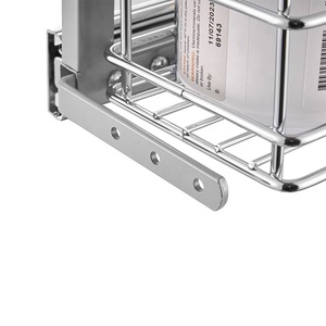 Panier de rangement pliable en métal à suspendre sur le côté du tiroir de cuisine - Product Image 5