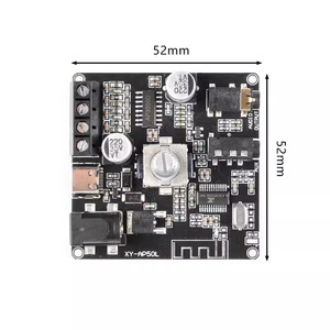 XY-AP50L 40W50WX2 stereo BT digital power amplifier board <b>12V</b>/24V2.0 dual-channel adjustment <b>switch</b> - Product Image 2