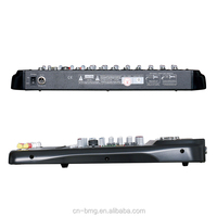 Effet de réverbération, mixeur audio de studio 5 canaux USB DSP noir, certifié CE ROHS/ FCC/ CCC, enregistrement MP3+SD, garantie 12 mois, DJ