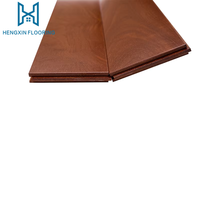Style moderne Bois naturel Brillant Solide Palissandre Couleur Acajou Plancher de bois franc Imperméable Application intérieure
