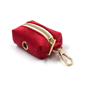 Dispensador de Bolsas para Excremento de Perro <span class=keywords><strong>Mia</strong></span> Boss, Ecológico, de Tela de Terciopelo Suave, Moderno, para Limpieza y Cuidado de Mascotas - Product Image 2