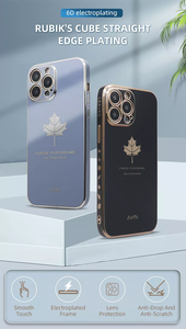 <span class=keywords><strong>Funda</strong></span> Protectora para Teléfono con Diseño de Hoja de Arce Galvanizada para <span class=keywords><strong>Samsung</strong></span> S23 Ultra A20S A11 <span class=keywords><strong>A13</strong></span> J7 Prime - Product Image 2