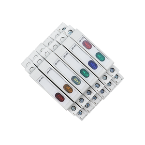 <span class=keywords><strong>DIN</strong></span> đường sắt chỉ số ánh sáng 230V AC/DC Modular <span class=keywords><strong>DIN</strong></span> đường sắt đèn chỉ số ánh sáng jd9 50/60Hz duy nhất ánh sáng kép Đèn - Product Image 4