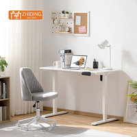 Cadre de table électrique réglable en hauteur pied de table électrique bureau intelligent table d'ordinateur bureau réglable