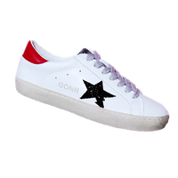 Sneakers personnalisées de luxe, design italien, GGBD Ballstar White Goose Multi Superstar Vintage Deluxe, lacets respirants pour hommes et femmes