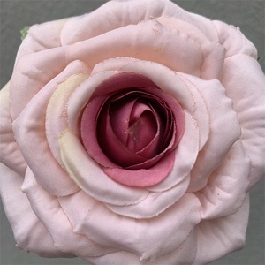 O-215 Super Star Fleurs En Gros En Vrac Coloré Artificielle Soie Rosette Blanc Floral Faux Rose Fleur - Product Image 6