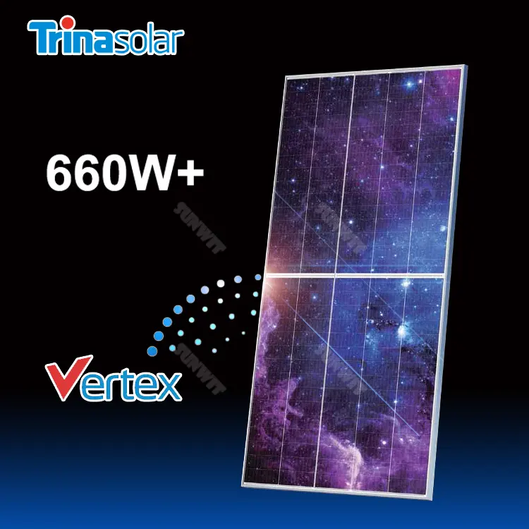 Trinasolar 375 Solar 400 Watt 600 Panel Sol 700W Trina 670 380W Watt 470 550 Painel Solarmodul 445W 480W 420W 540W 530W 535W