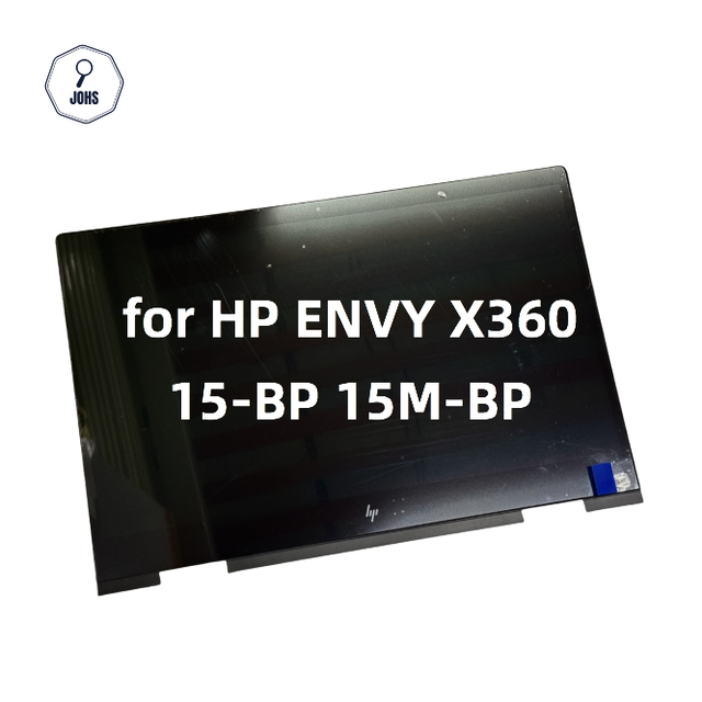 15.6" FHD UHD LCD Touch Screen Assembly for HP ENVY X360 15 BP 15M-BP 15M-BQ Series TPN-W127 Display Replacement