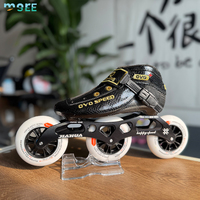 Patins à roulettes de vitesse SeeMore, prix de détail, 90/100/110 mm, chaussures de patinage de course, bottes en fibre de carbone, patins à roulettes de vitesse professionnels