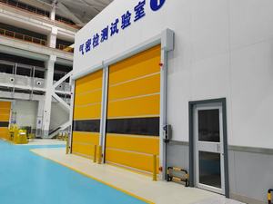 현대 디자인 산업 PVC 고속 롤러 셔터 문 빠른 창고 인테리어 마감 표면 - Product Image 5