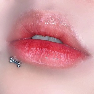 Bone Labret Stud <b>Earrings</b> 316L Stainless Steel | Internally Threaded Cartilage Lip Ear <b>Piercing</b> Accessories - Product Image 3