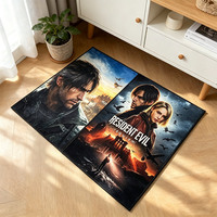 Tapis imprimé avec l'image d'un film d'horreur, tapis antidérapant pour la chambre à coucher, décoration de la maison, tapis de sol en peluche de haute qualité, tapis personnalisé avec un personnage de film