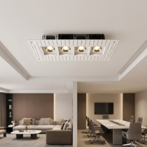 Downlight múltiple empotrable LED de 4 pulgadas y 4 cabezales Garantía limitada de 5 años Con tecnología de iluminación de alta calidad adecuada para Luxury <span class=keywords><strong>P</strong></span> - Product Image 3