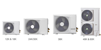 Mini Bomba de Aire Acondicionado VRF Multi Split de 7kW, Motor de Condensador, Diseño Compacto para Uso Residencial y Comercial Ligero, Refrigerante R-410A