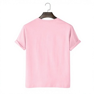 เสื้อยืดผู้ชายผ้าฝ้ายถักผสมใยไผ่คุณภาพสูงขายส่ง 100% รับสกรีนโลโก้ สต็อกจำนวนมาก เสื้อยืดลำลองผู้ชาย - Product Image 2