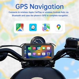 Navigatore GPS per Moto Impermeabile IP67 da 6,25 Pollici con Display Touch Screen Wireless CarPlay/Android Auto Modello CS92A - Product Image 6