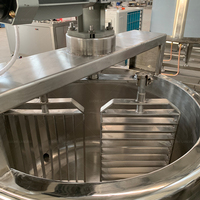 Machine de pasteurisation du lait à petite échelle de 100 L, cuve de fabrication de fromage, cuve à fromage à température contrôlée
