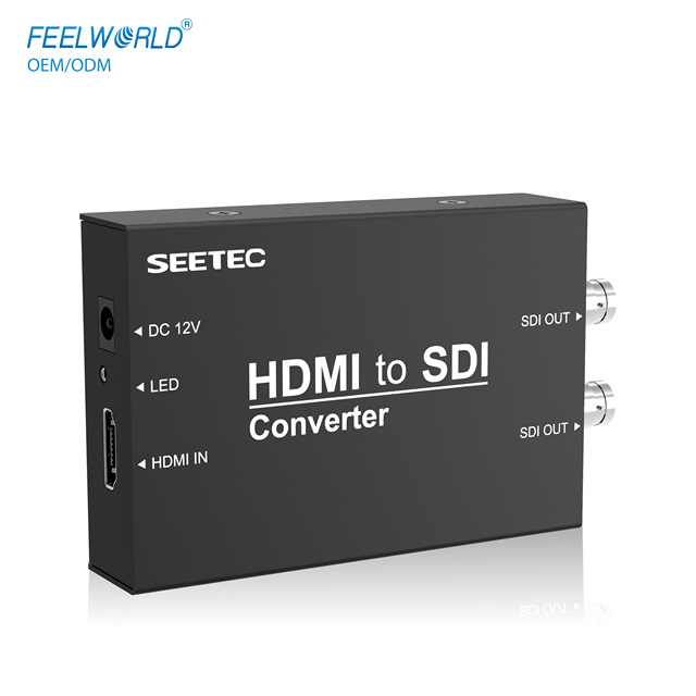 SEETEC HTS HDMI to SDI Converter Broadcast Grade with SDI Factory Direct Sale Custom Packaging Supports OEM Services for Bulk
