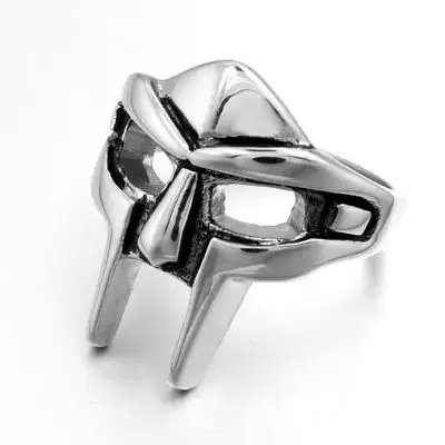 Anel punk banhado a prata super-homem, formato de ferro, anel de casal para mulheres, venda imperdível