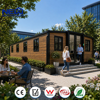 Casa Prefabricada Expandible del Reino Unido de 20 Pies x 40 Pies, Aprobada por la CE, Casa Modular de Acero para Uso Residencial con Entrega Rápida en 30 Días