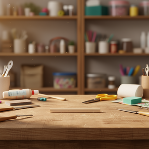 Ilan Perni in Legno Semicircolari 4x8x300mm 4 Pezzi per Artigianato e Fai da Te - Product Image 3