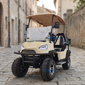 Voiturette de golf électrique tout-terrain homologuée pour la route, nouveau design, 4 places, pour la vente - Product Image 2