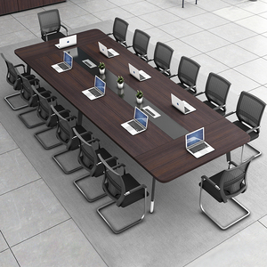 Mobilier de bureau Ensemble de bureau <span class=keywords><strong>Table</strong></span> de bureau pour salle de conférence <span class=keywords><strong>Table</strong></span> de réunion Tables de conférence modernes - Product Image 1